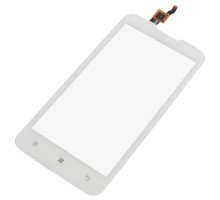 Тачскрин (сенсор) для Lenovo A680, белый, без камеры